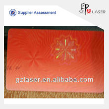 Card self-adhesive colored transparent vinyl film